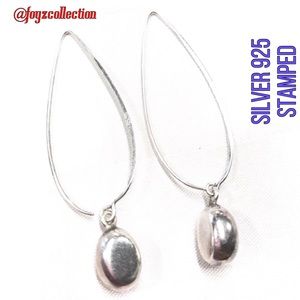 Silver 925 tear drop